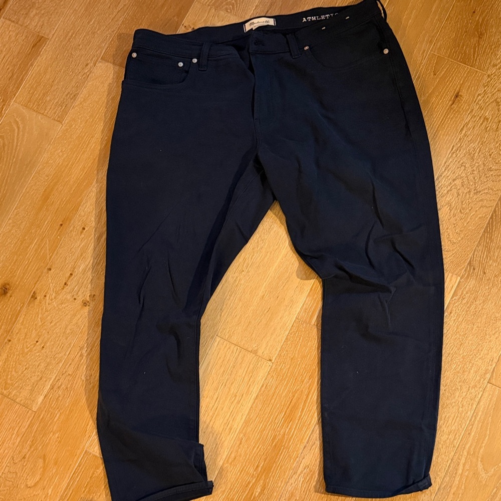 Madewell Men's Deep Blue Slim Jeans
